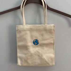 Urban Outfitters Mini Canvas Globe Tote